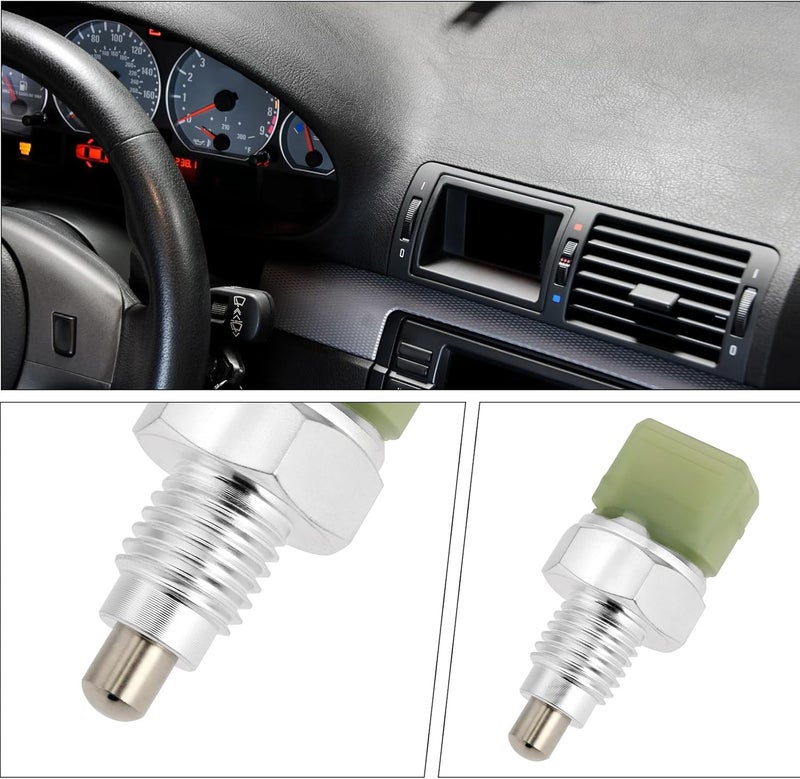 SING F LTD 1pc Reverse Light Switch M12x1.5 Replace Part 23147524811 Compatible with BMW E46 E36 E39 E82 E91 Compatible with MINI R55 R56 R57 White - Image 3